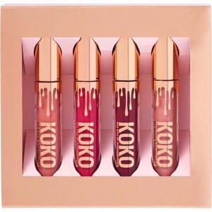 Koko By Kylie Cosmetics 4 pc Lippies NIB FULL SIZE
